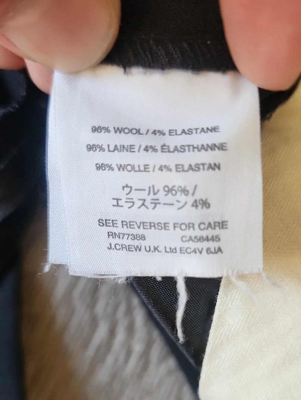 J.Crew Black Dress Pants - Size 4